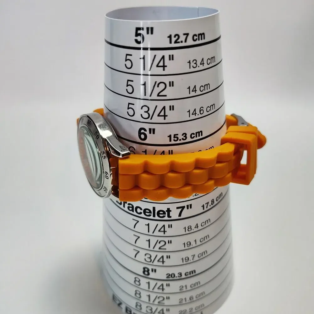 Disney Star Wars BB-8 Learning Watch Orange Strap Labeled Hands